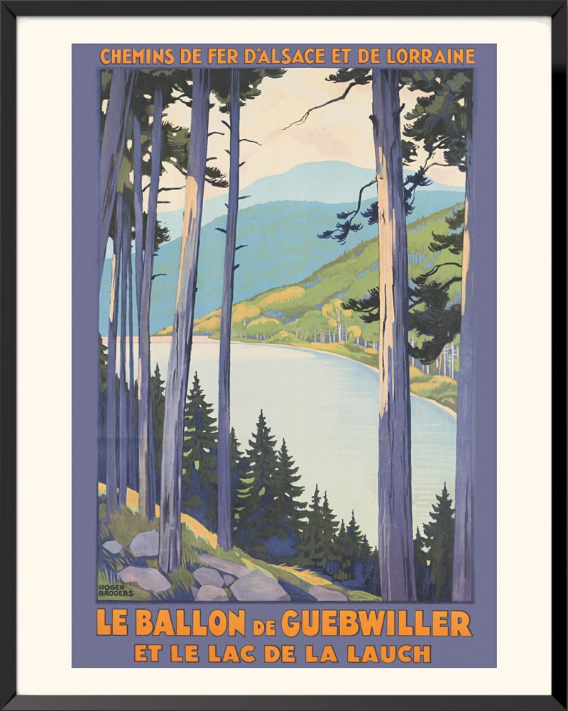 Affiche Le Ballon de Guebwiller de Roger Broders