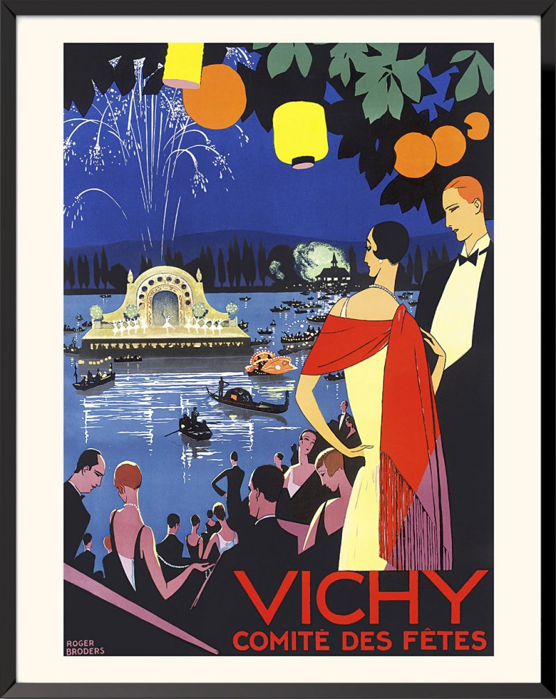 Affiche Vichy de Roger Broders