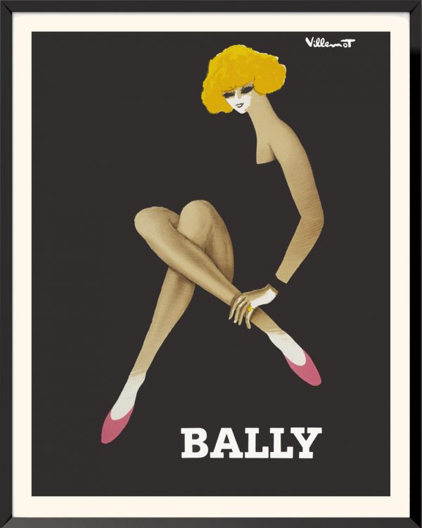 Affiche Bally (1982) de Bernard Villemot