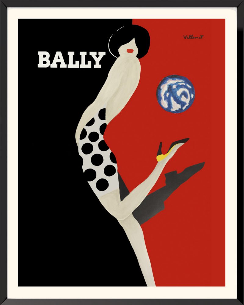 Affiche Bally (1989) de Bernard Villemot