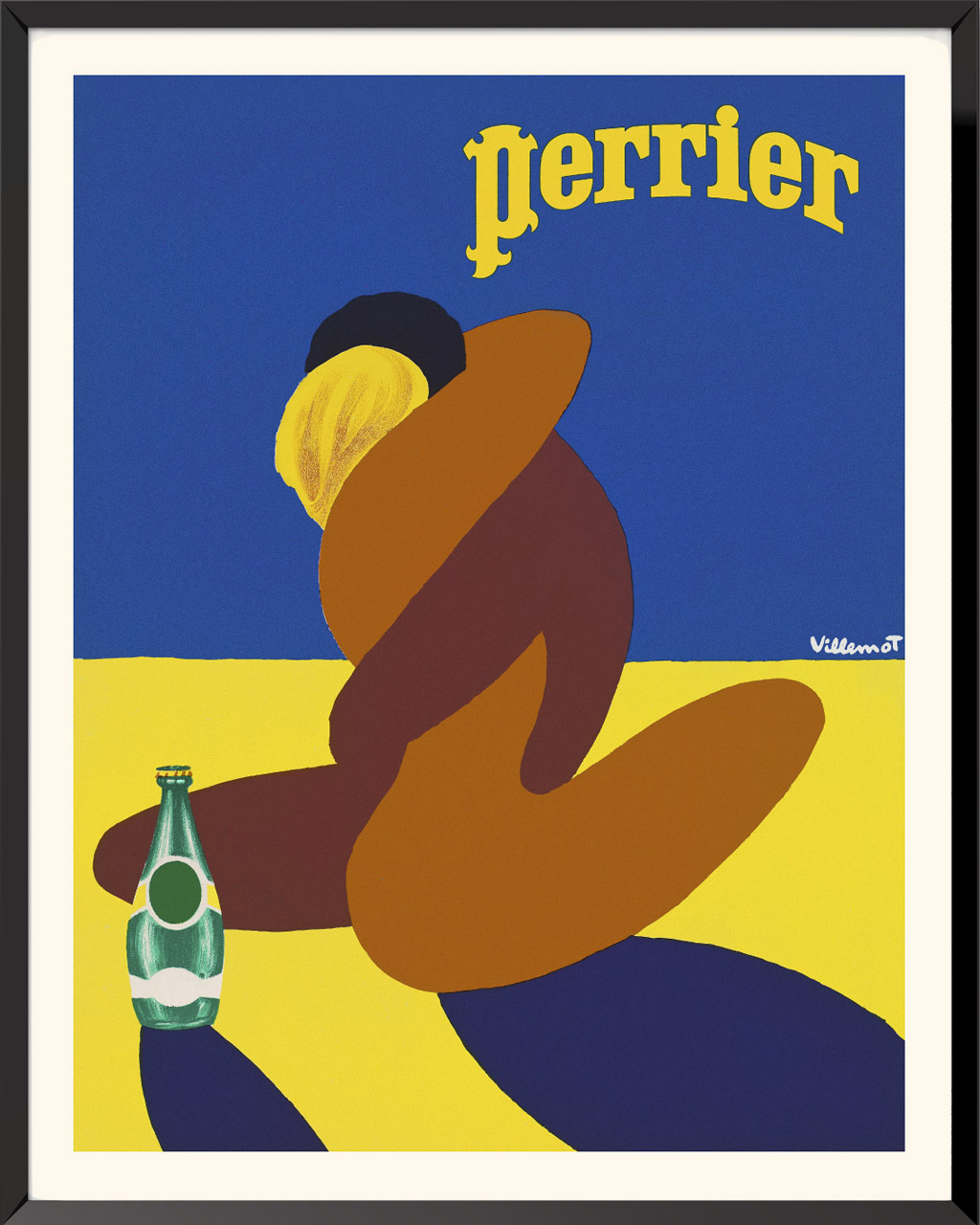 Poster Perrier (1978) by Bernard Villemot