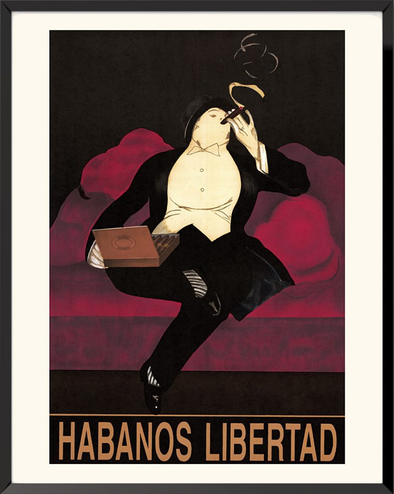 Affiche Habanos Libertad sans signature