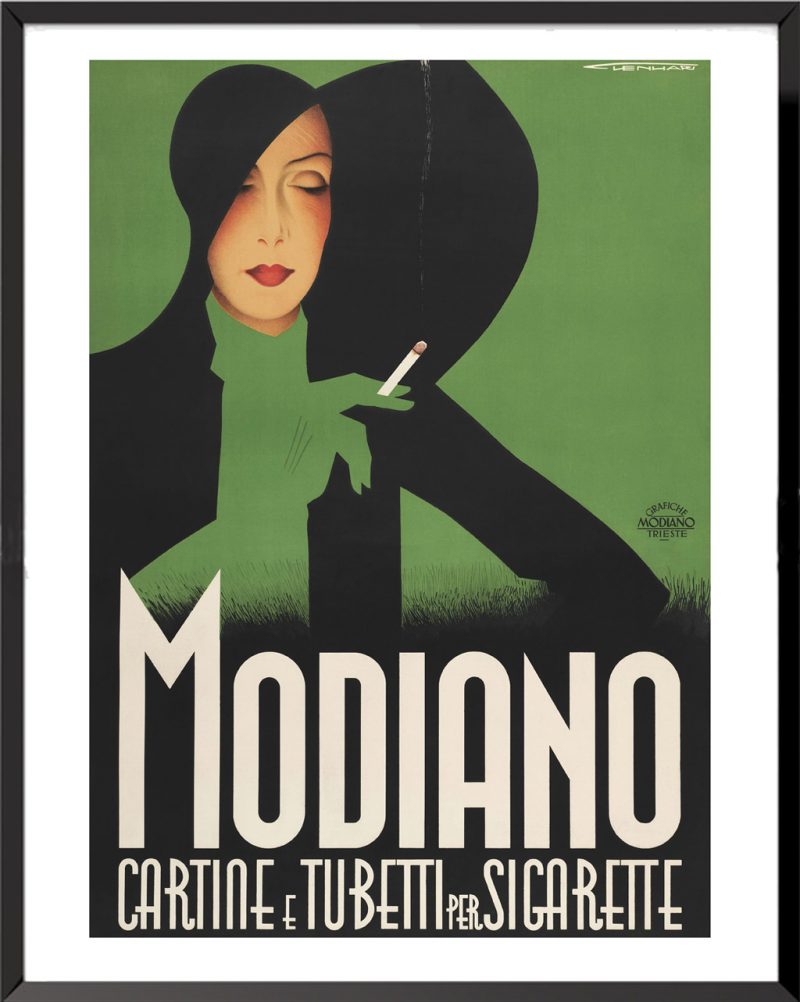 Affiche Modiano de Frantz Lenhart