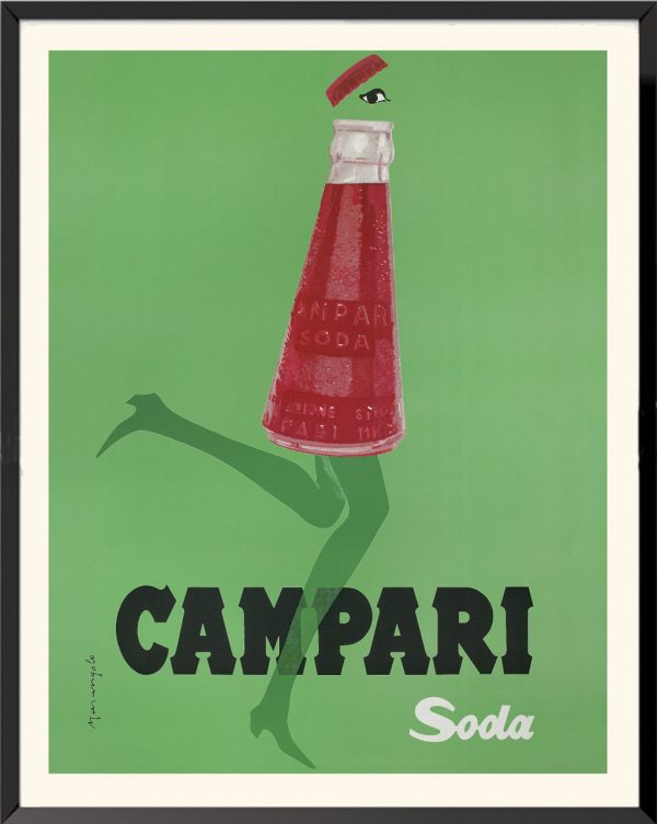 L'affiche Campari Soda de Franz Marangolo