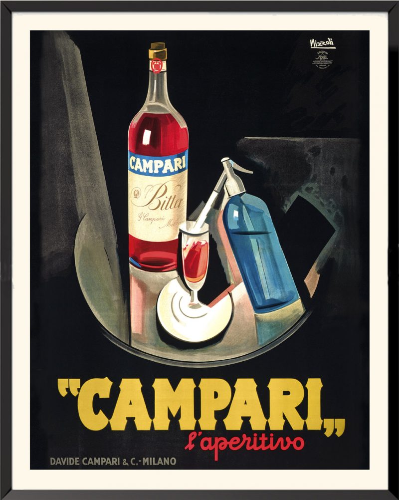 Affiche Campari l'aperitivo de Marcello Nizzoli