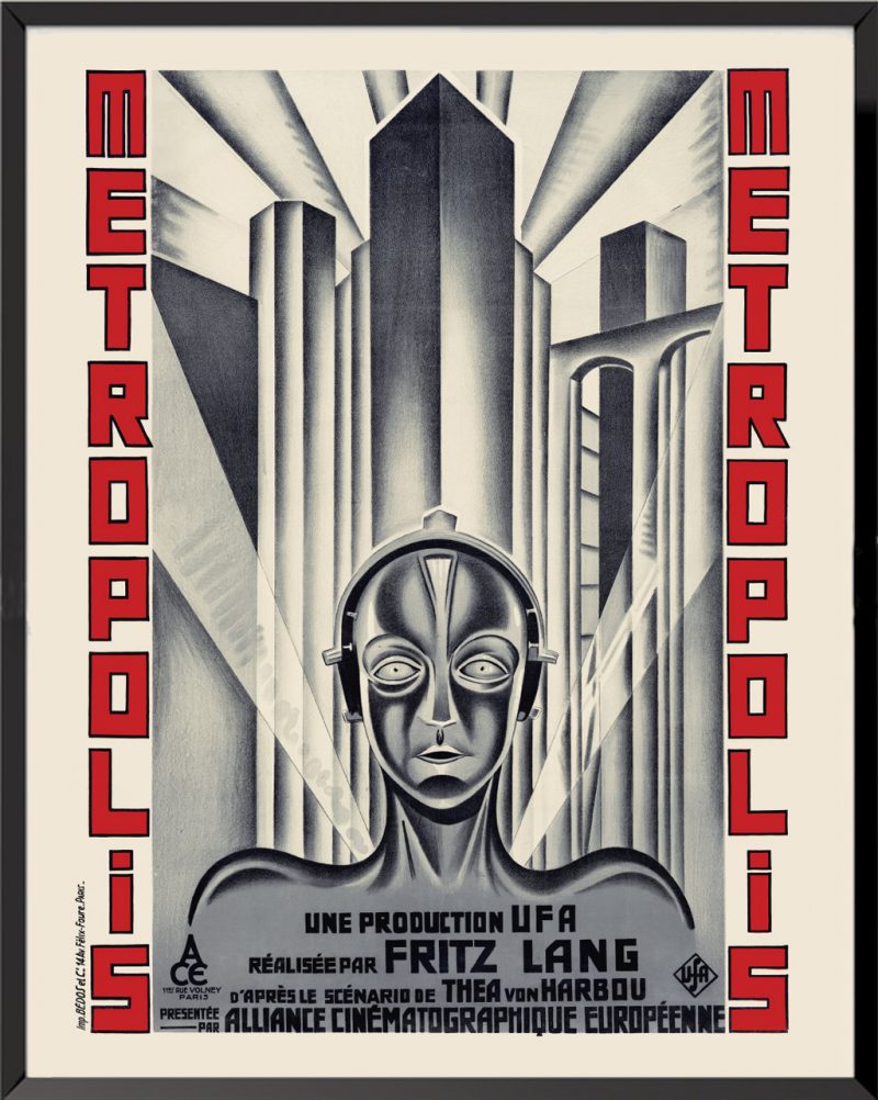 Affiche Metropolis, 1927