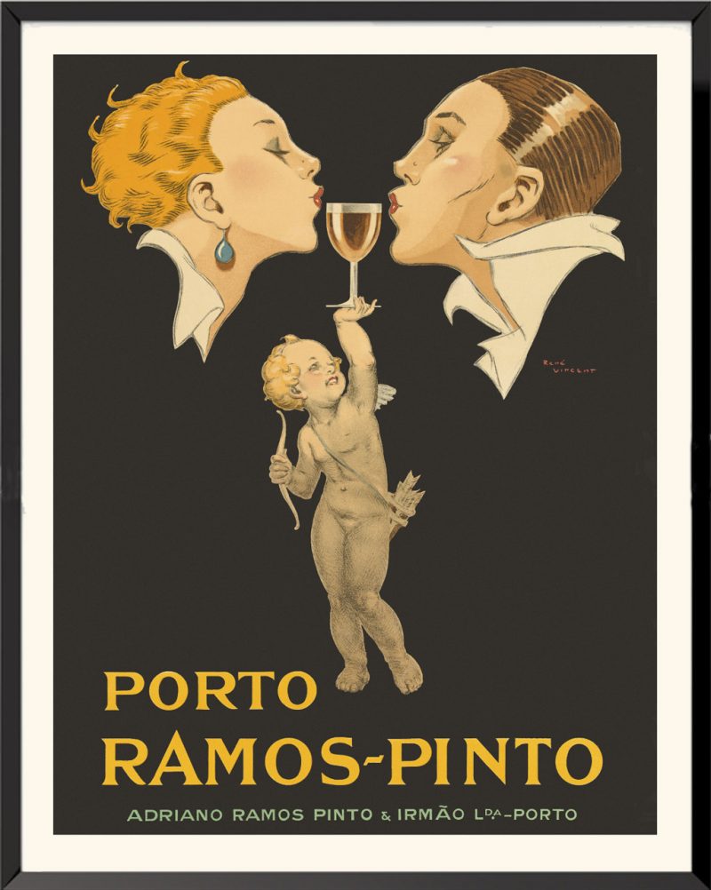 Affiche Porto Ramos-Pinto de René Vincent