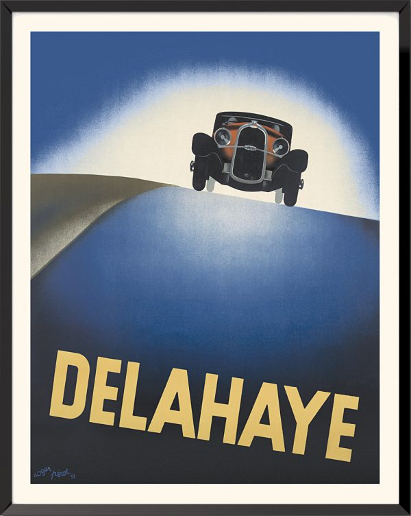 Poster Delahaye by Roger Pérot
