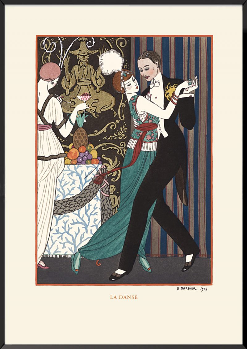 Illustration georges barbier la danse