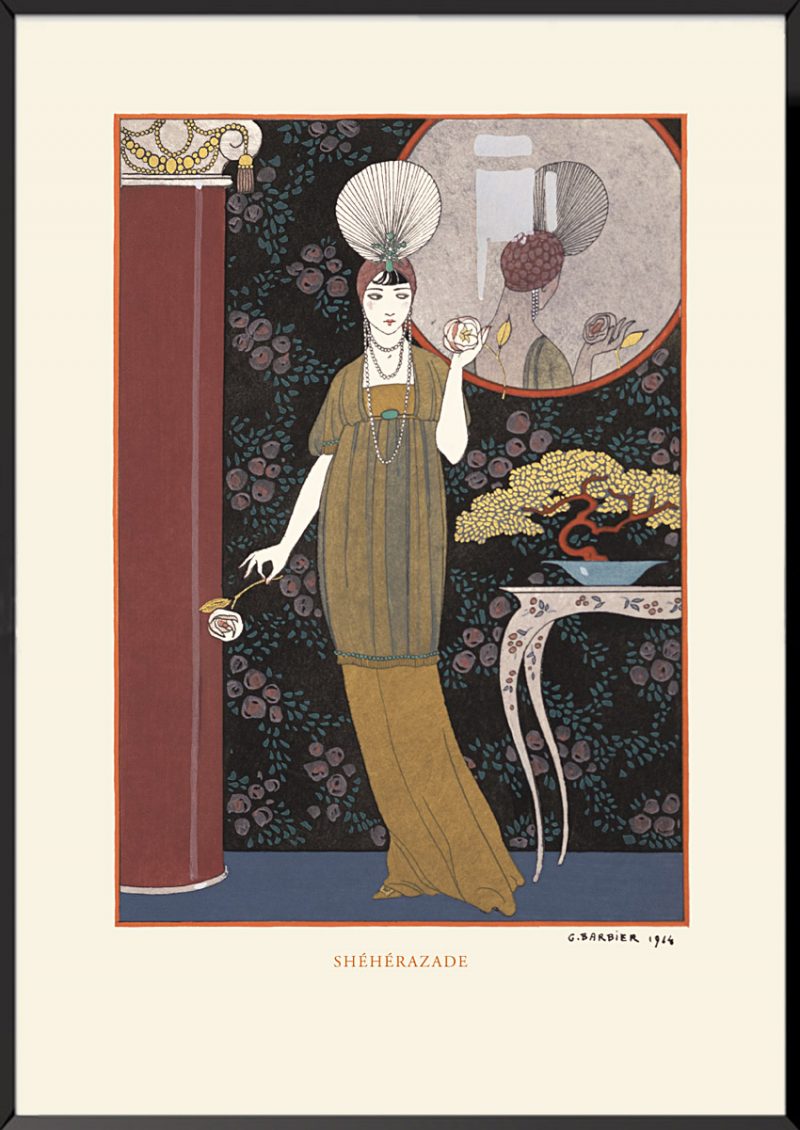 Illustration georges barbier sheherazade