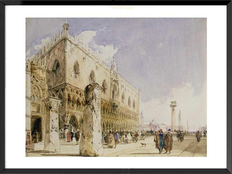 Venise, le Palais des Doges, Richard Parkes Bonington