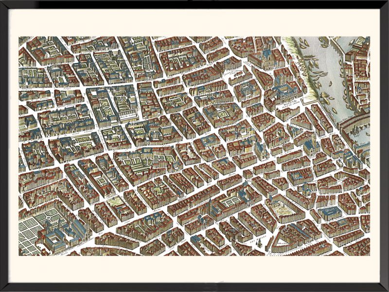 Illustration Plan de Paris, Turgot (2)