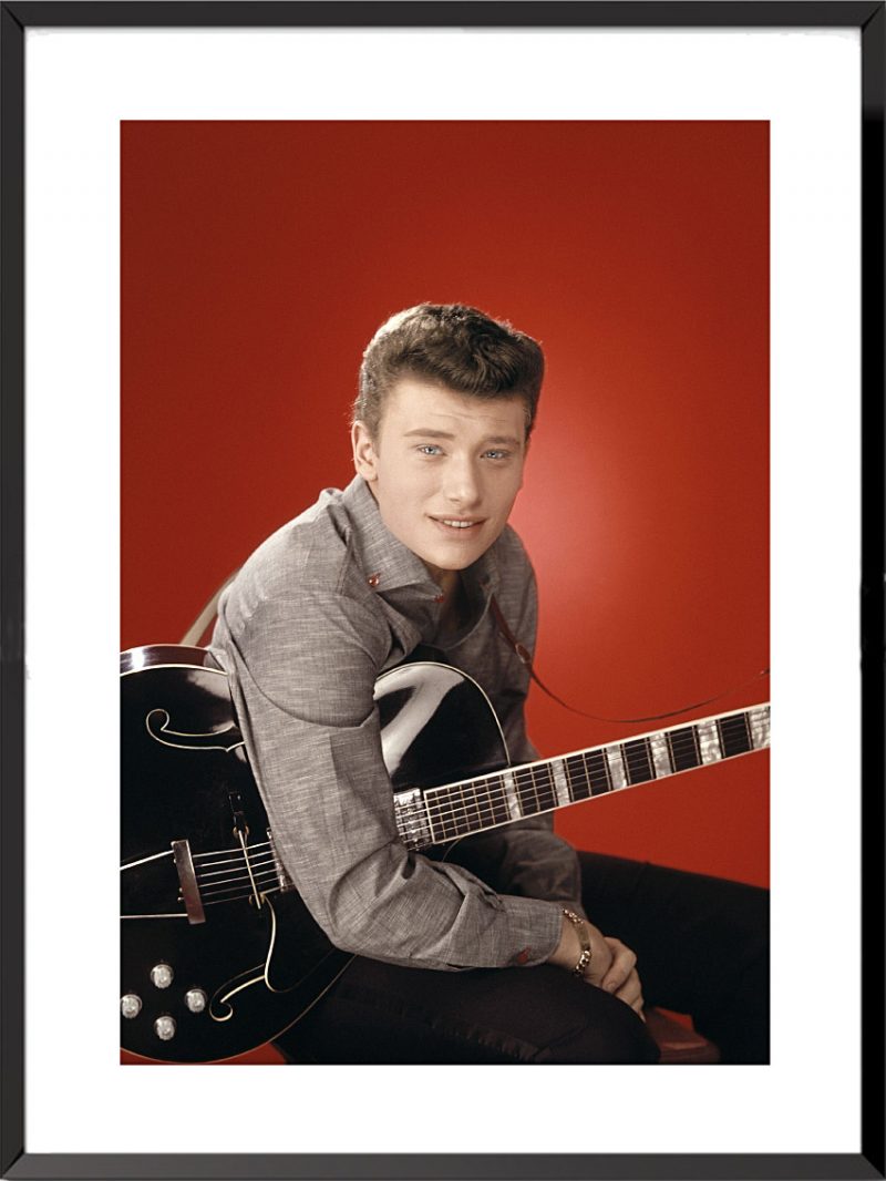 Photo Johnny Hallyday, 1961, de Sam-Lévin