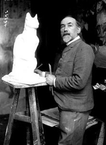 L'artiste Théophile-Alexandre Steinlen