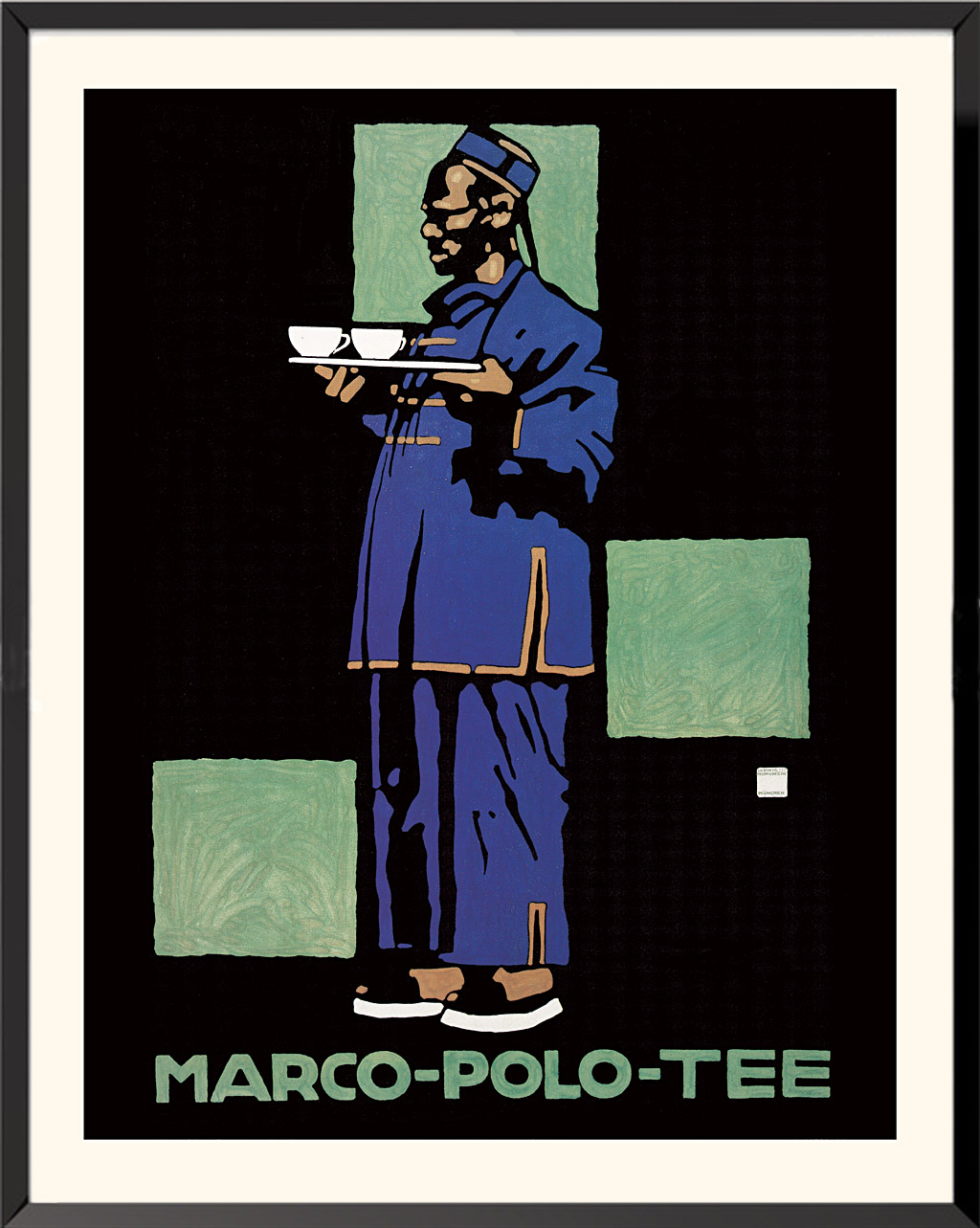 Marco Polo Tea (German) II print by Ludwig Hohlwein
