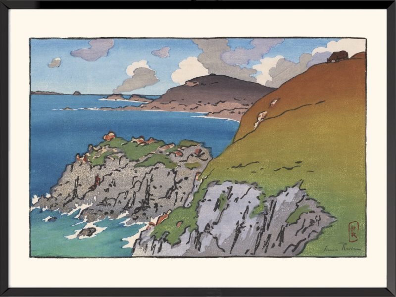 Print by Henri Rivière, Pointe de La Haye (Saint-Briac)