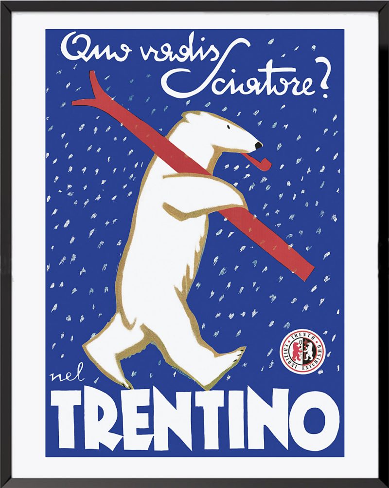 Affiche Trentino de Franz Lenhart