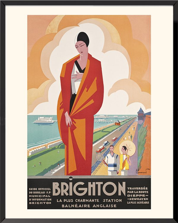 Affiche Pierre Commarmond Brighton