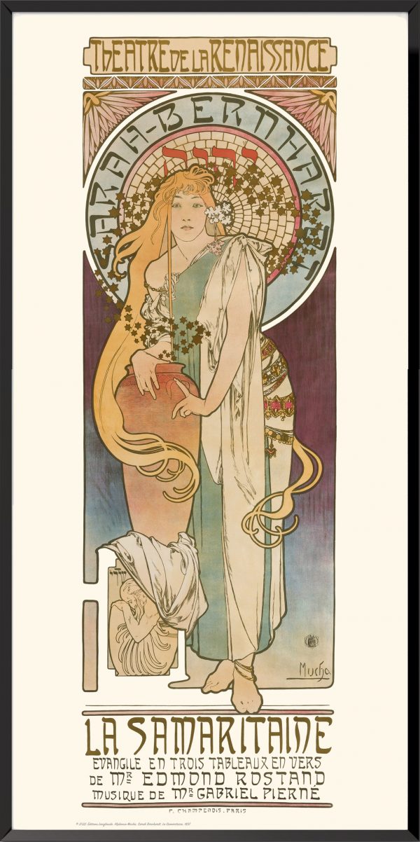 Affiche Sarah Bernhardt La Samaritaine