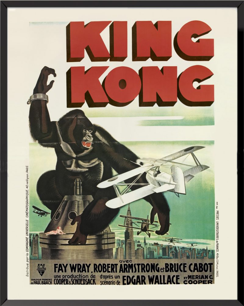Affiche du film King Kong de René Péron