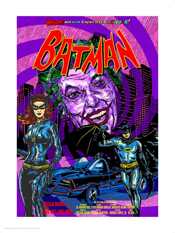 Hommage à Adam West, Batman the movie, 2026