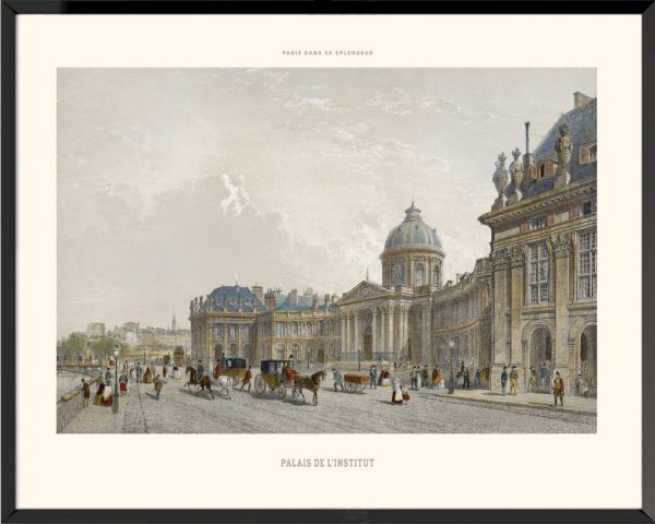 Palais de l'Institut Paris dans sa splendeur