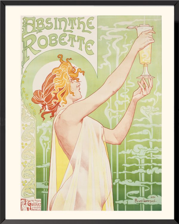 Affiche absinthe Robette Henri Privat-Livemont