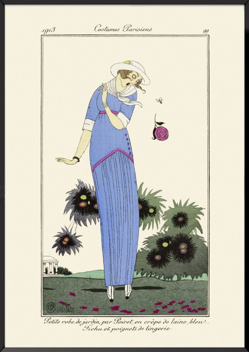 Petite robe de jardin par Poiret Journal des dames et des modes