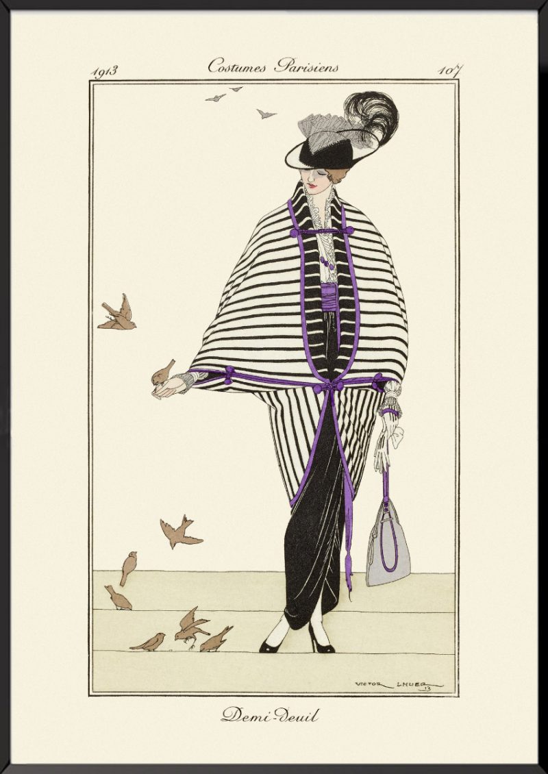Demi-deuil Journal des dames et des modes
