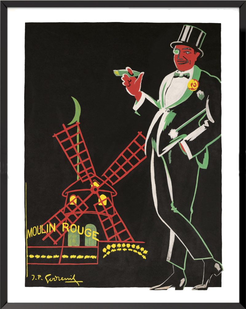 Affiche Moulin Rouge J. P. Godreuil