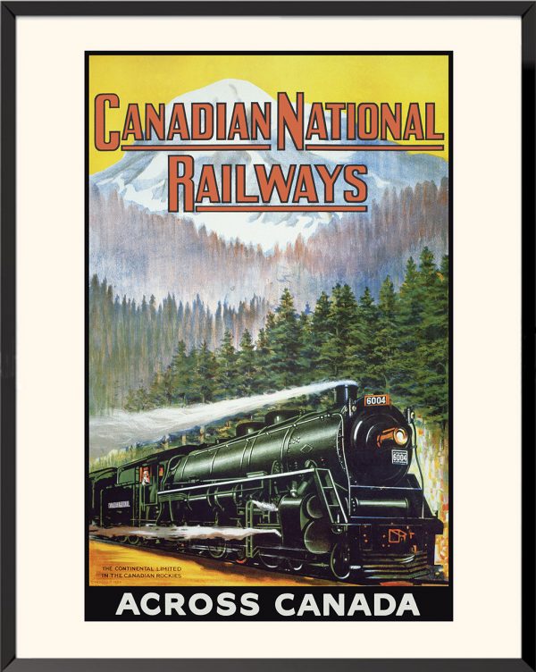 Affiche Canadian National Railways Norwich