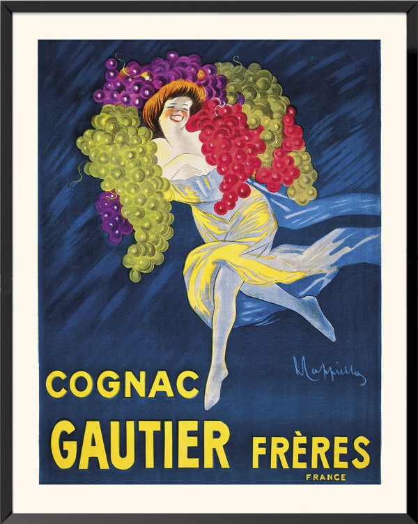 Affiche Cognac Gautier Frères Leonetto Cappiello