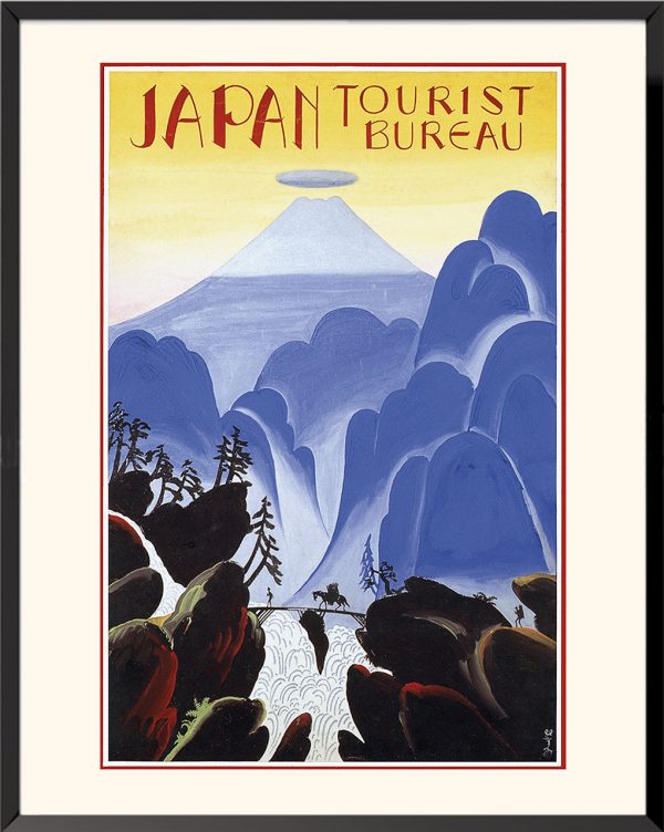 Affiche Japan Tourist Bureau 1920