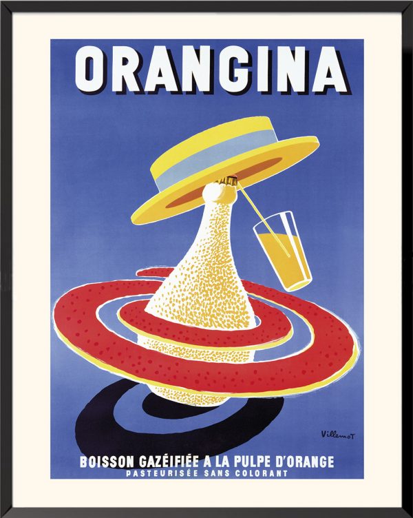 Affiche Orangina Bernard Villemot