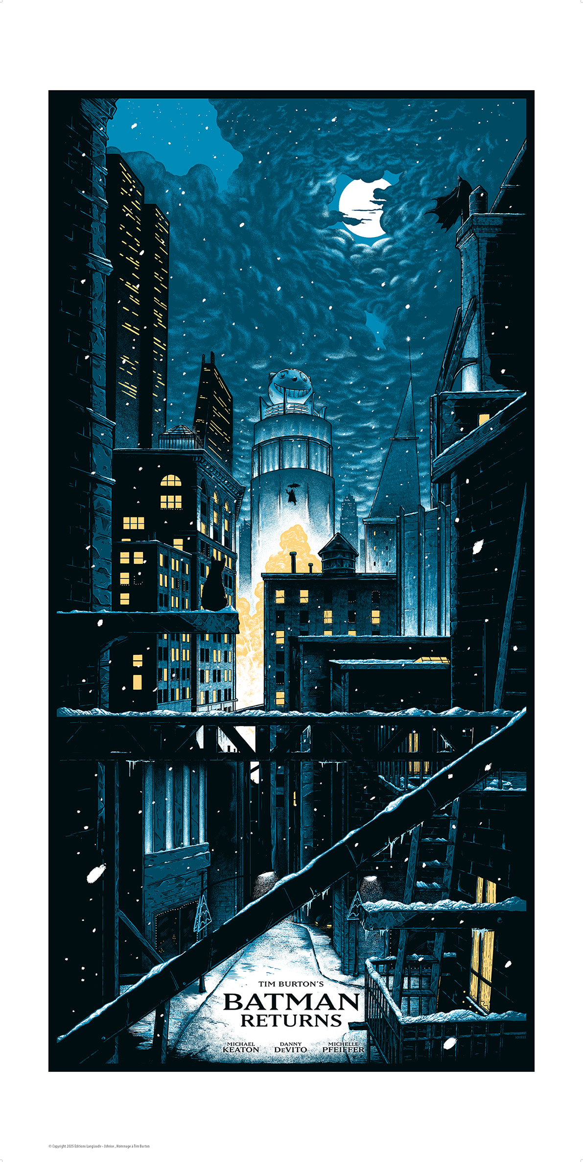Affiche Batman returns Tim Burton