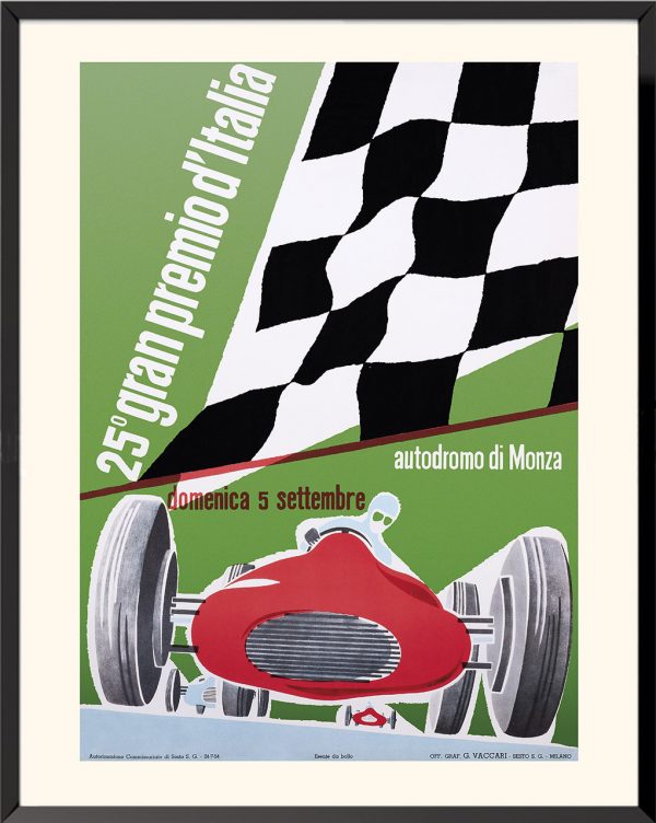 Affiche Gran Premio Autodromo di Monza