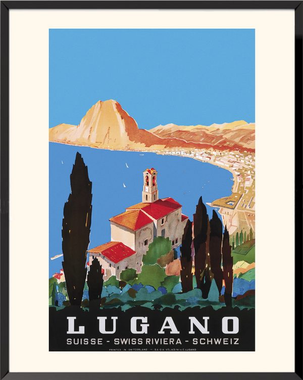 Affiche Lugano Suisse