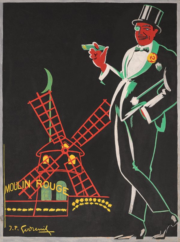 Moulin Rouge Jules-Pierre Godreuil projet d'affiche