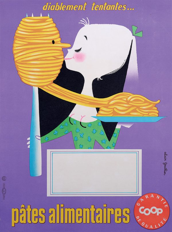 Affiche Pâtes alimentaires COOP