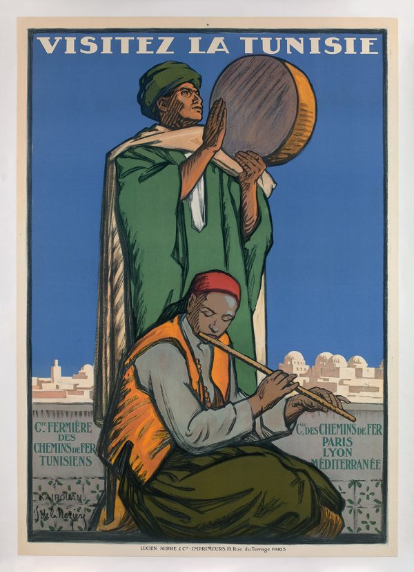 Affiche visitez la Tunisie