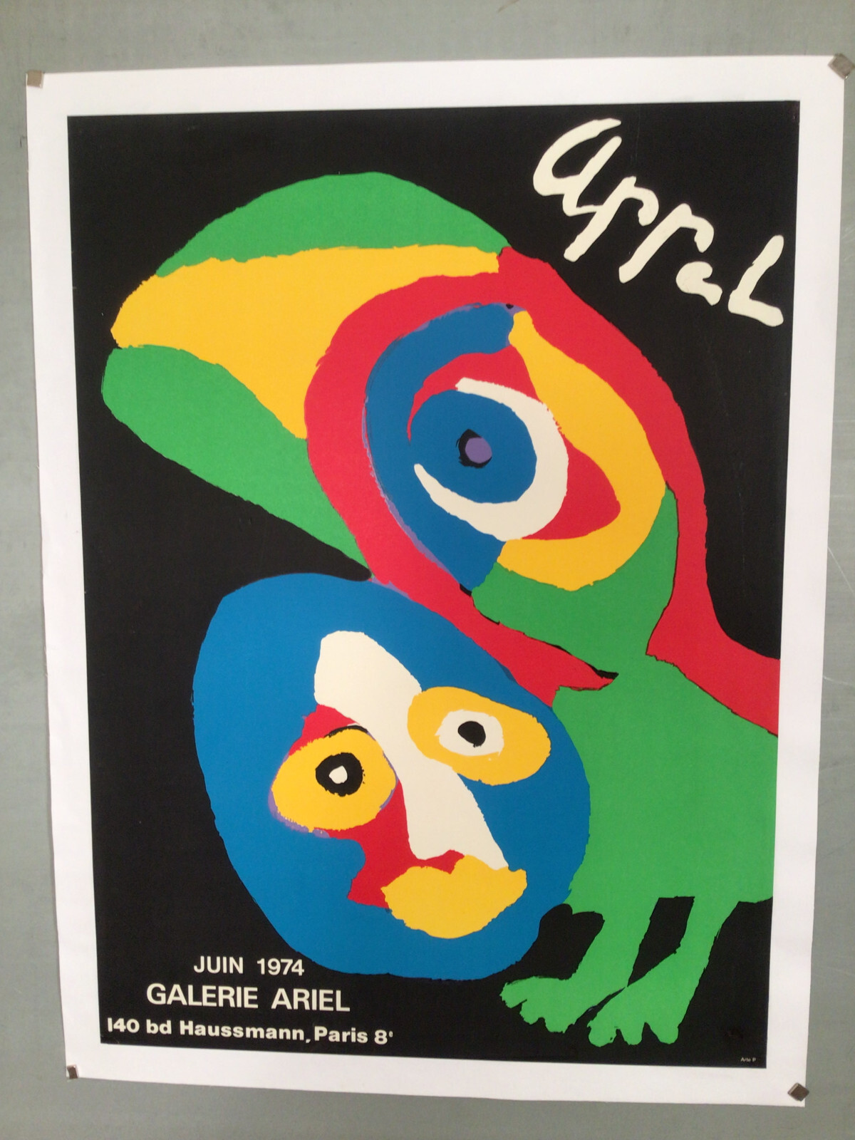 Affiche Karel Appel