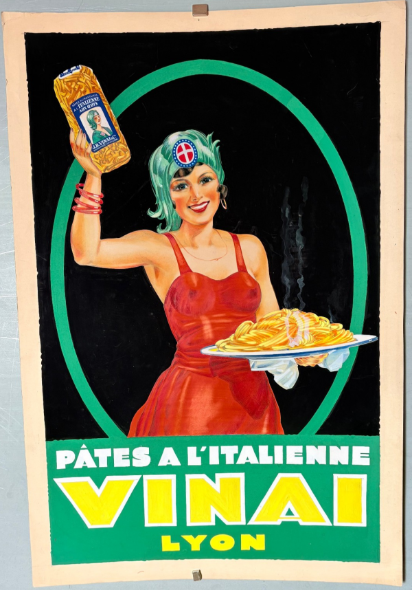 Affiche Pâtes à l'italienne Vinai