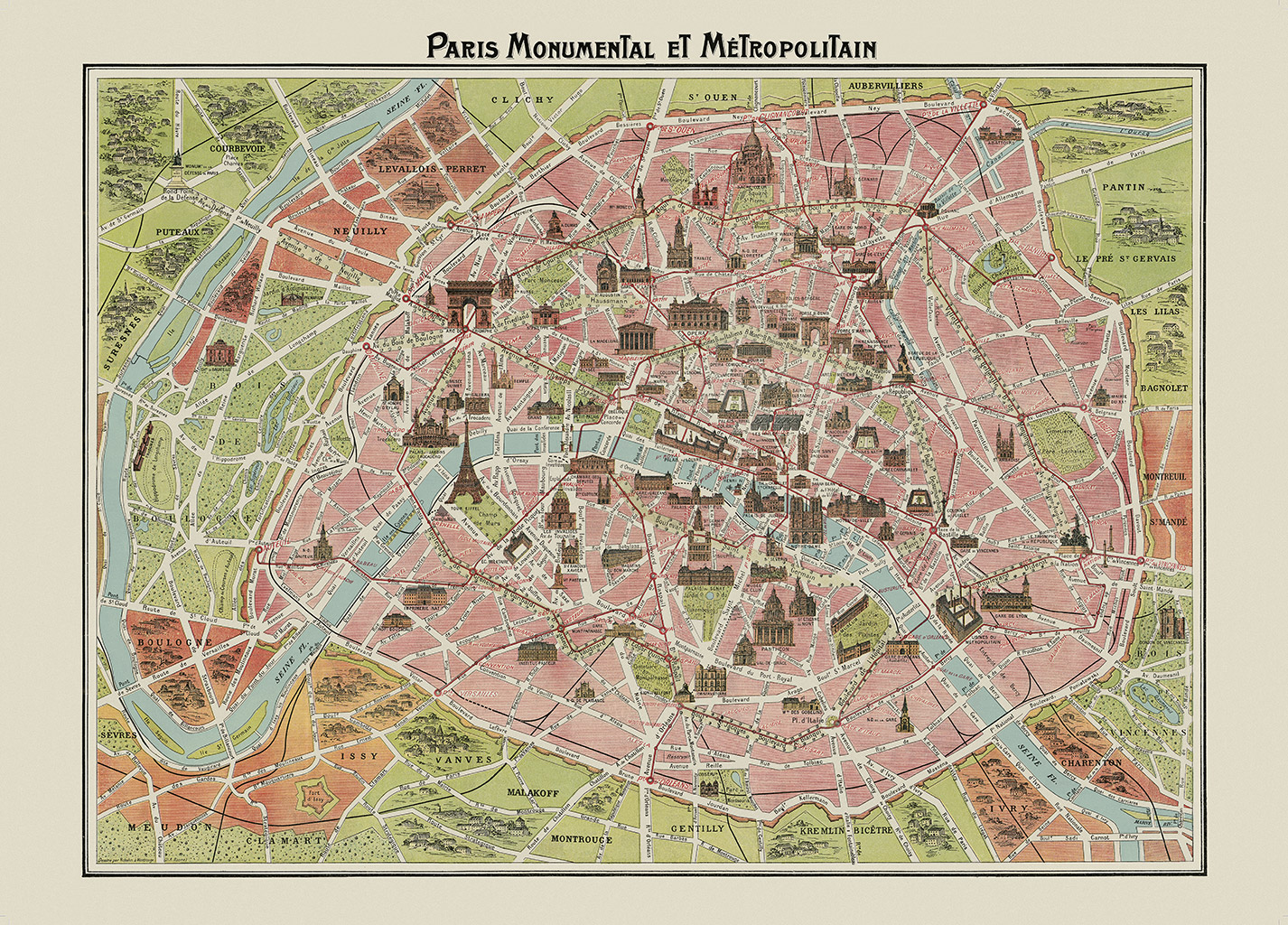 Paris monumental et métropolitain — PAR77