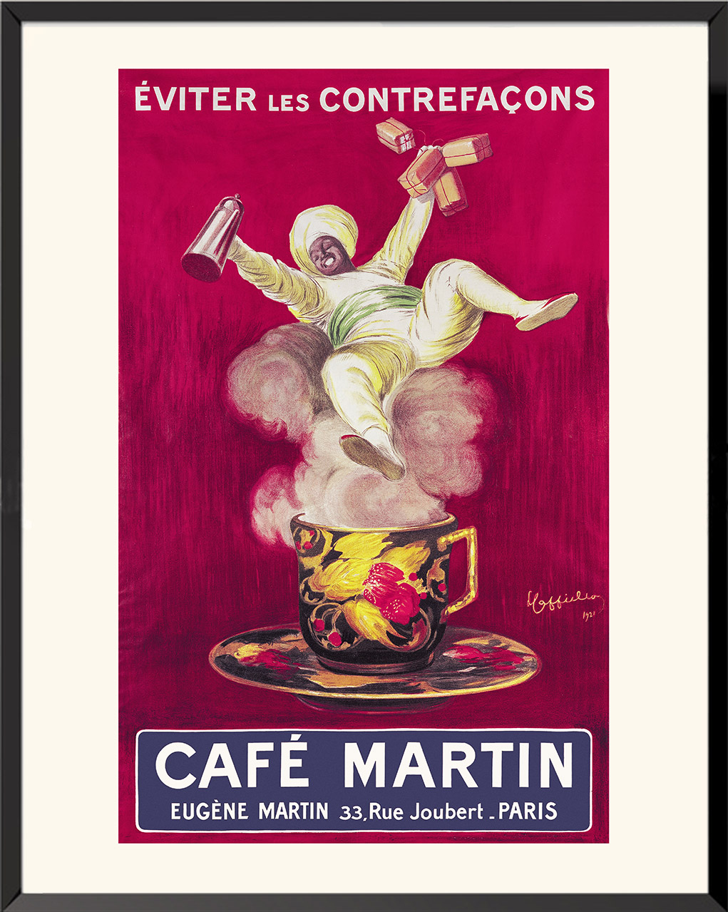 Affiche de Café Martin Leonetto Cappiello